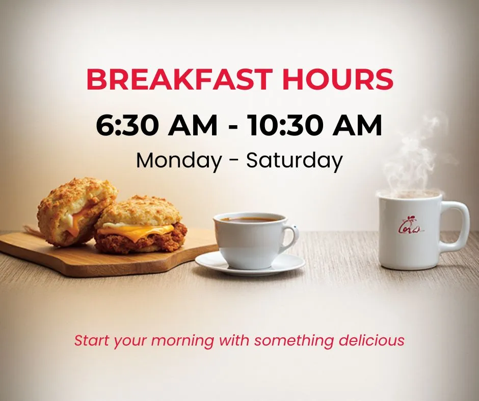 Chick-fil-A BREAKFAST HOURS