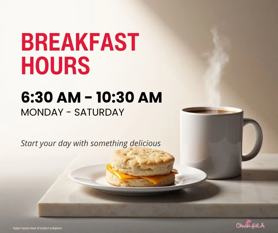 Chick-fil-A Breakfast Hours