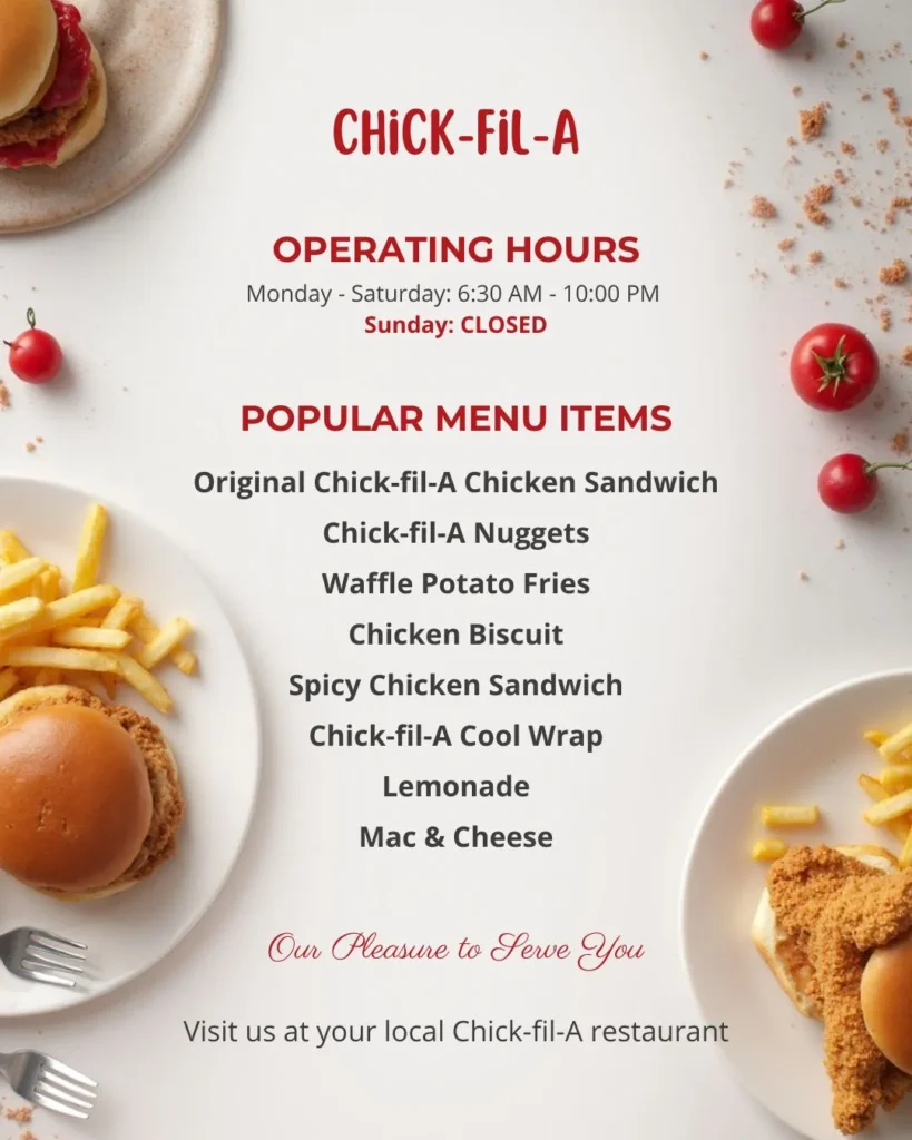 Chick-fil-A Hours