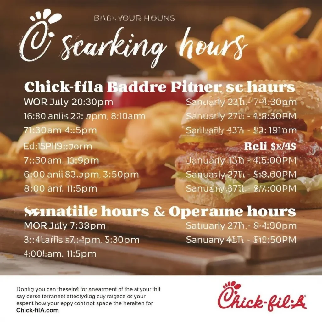 chick fil a hours
