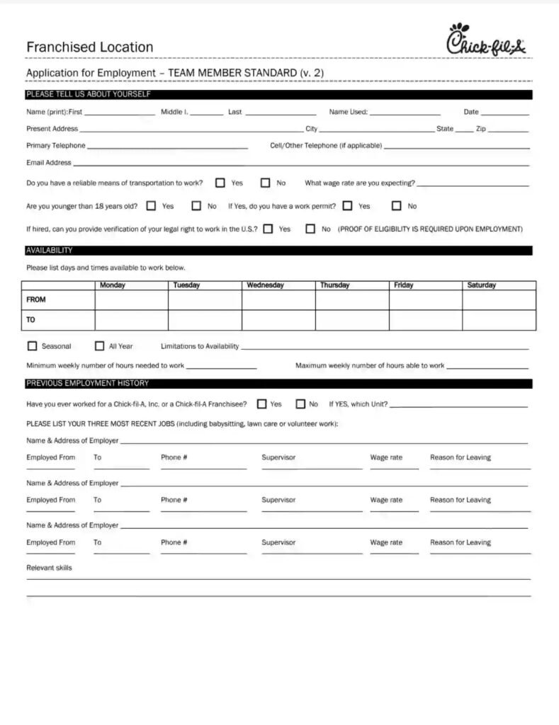 chick-fil-a-job-application