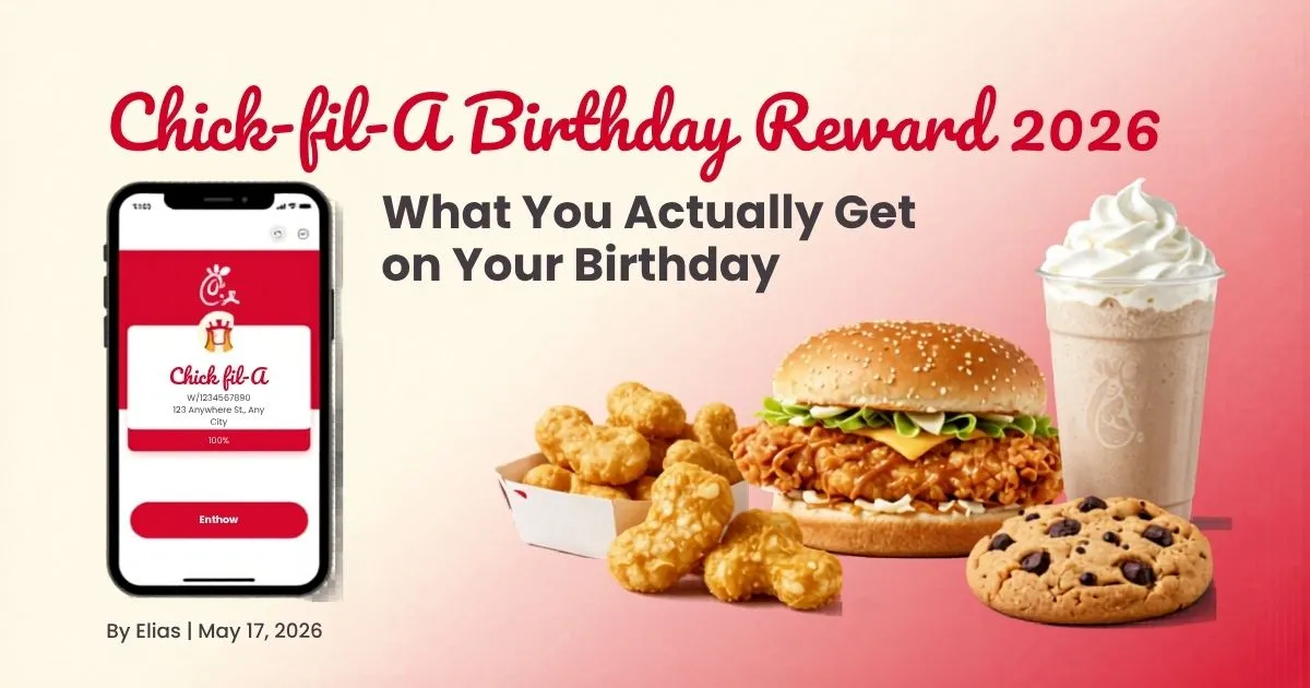 Chick-fil-A Birthday Reward
