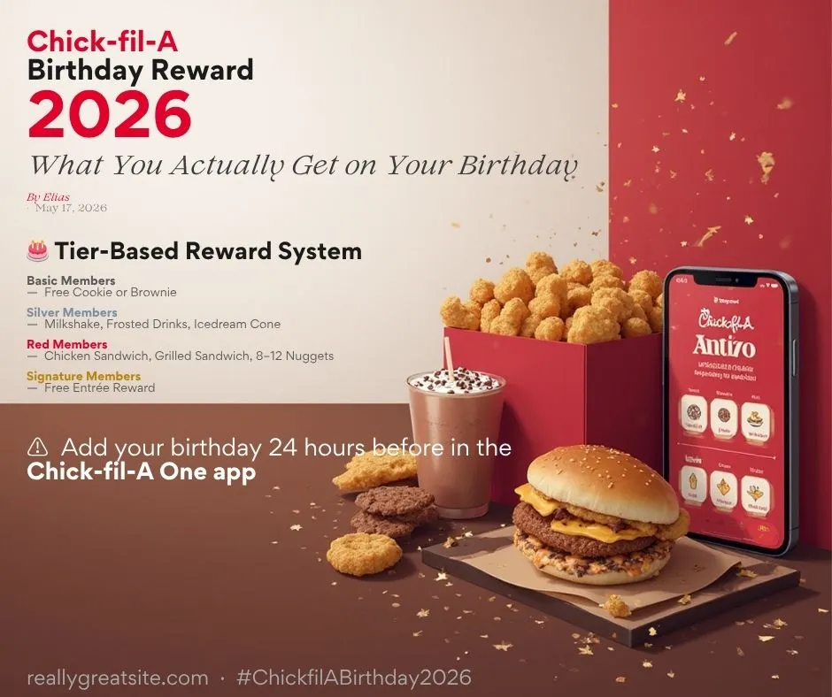 Chick-fil-A Birthday Reward 2026