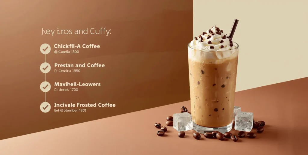 Chick-fil-A Frosted Coffee Menu With Prices