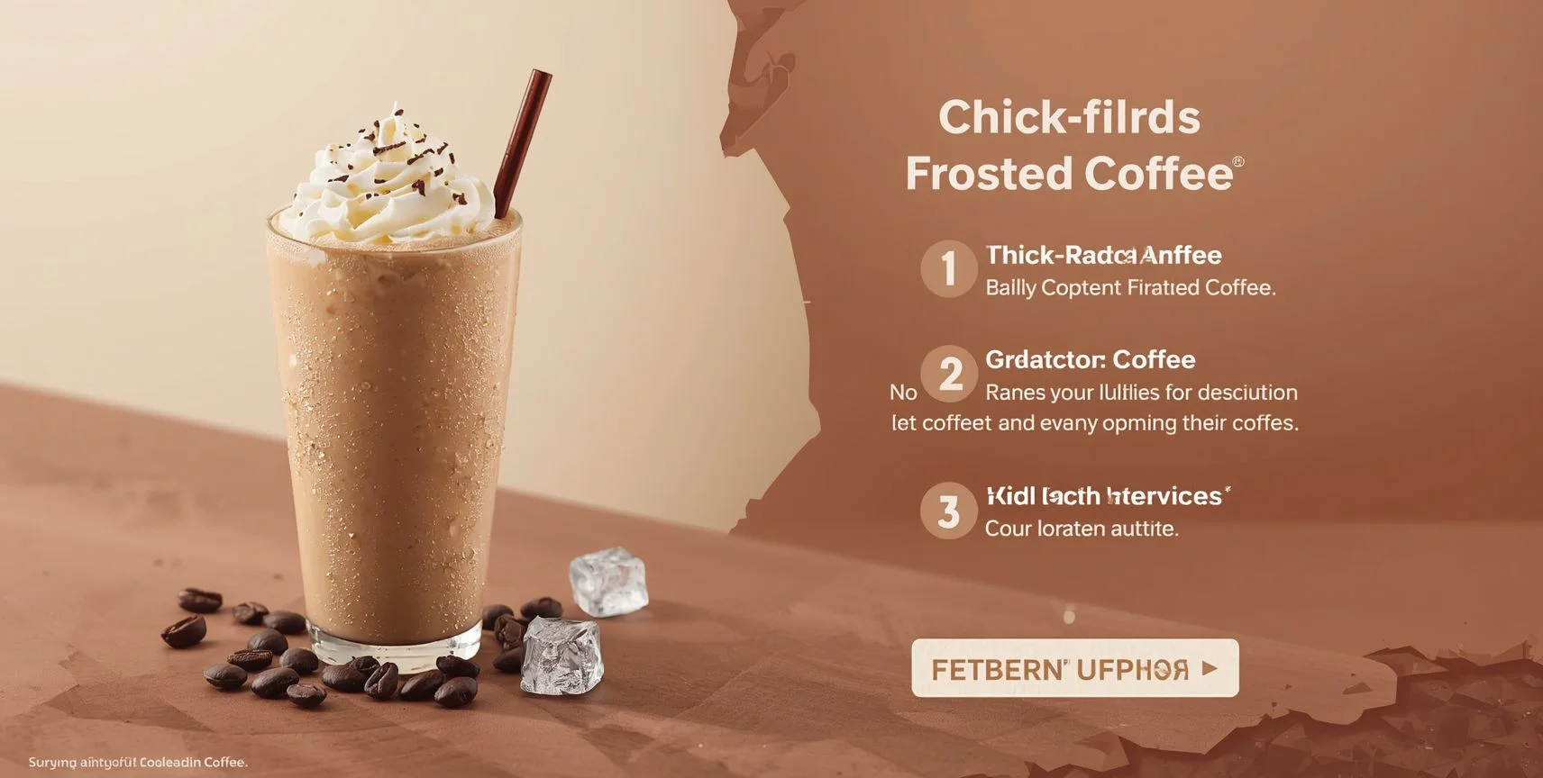 Chick-fil-A Frosted Coffee Menu