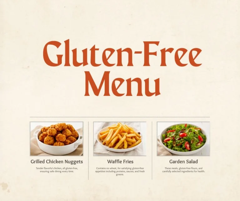 Chick-fil-A Gluten-Free Menu