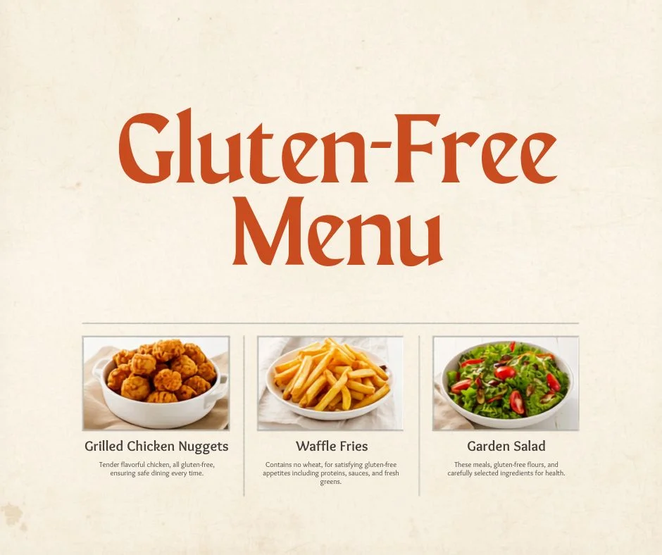 Chick-fil-A Gluten-Free Menu