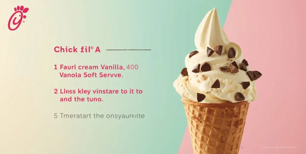 Chick-fil-A Ice Cream Menu With Prices