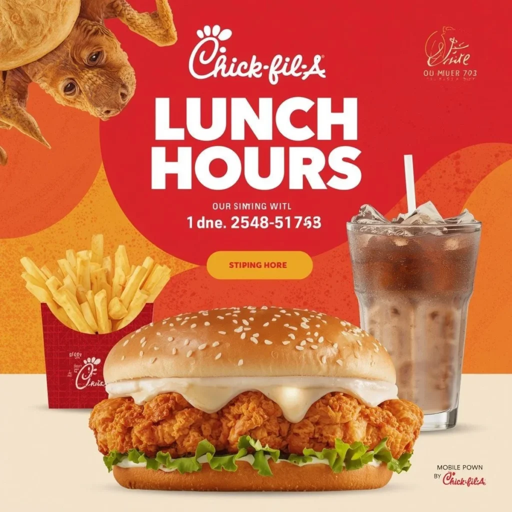 Chick-fil-A Lunch Hours Menu