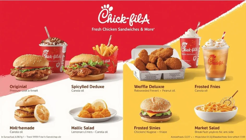 Chick-fil-A Menu Items