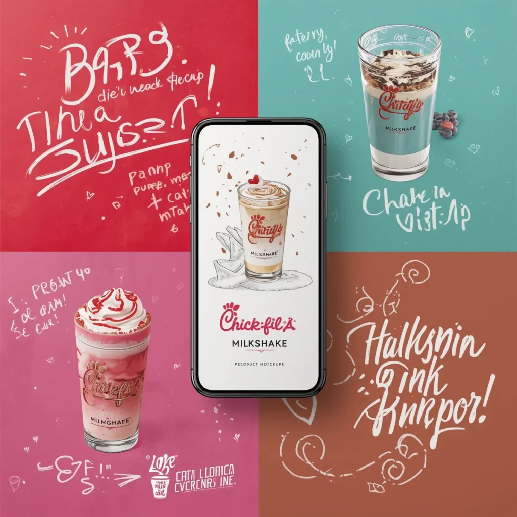 Chick-fil-A Milkshake Menu