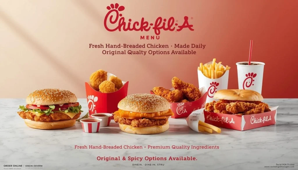 Chick-fil-A Sandwich Menu