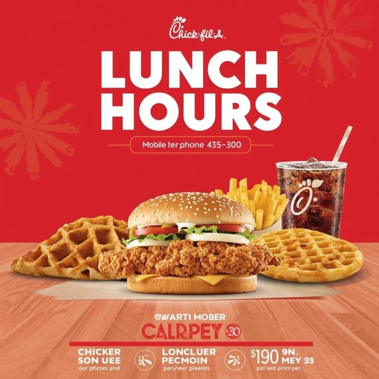 Chick-fil-A lunch hours