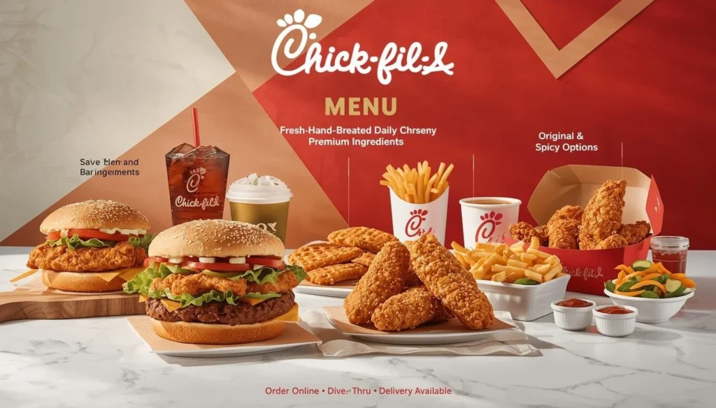 Chick-fil-a Menu