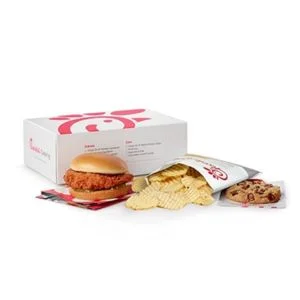 Premium Spicy Chicken Sandwich Packaged Meal