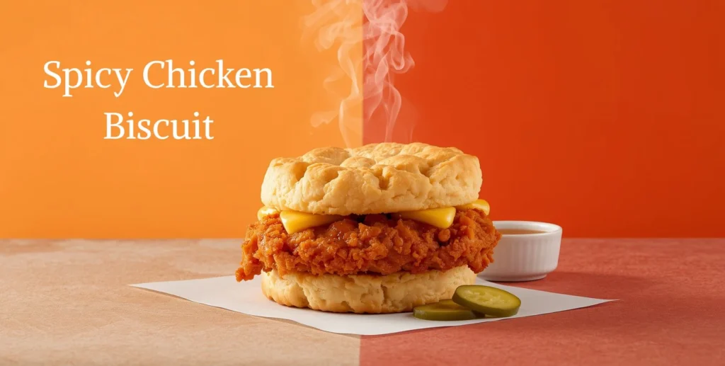 Spicy Chicken Biscuit