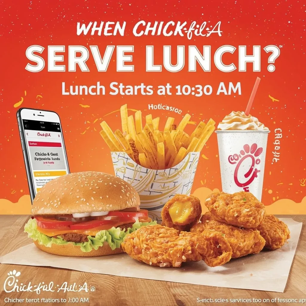 What Time Does Chick-fil-A Start Serving Lunch