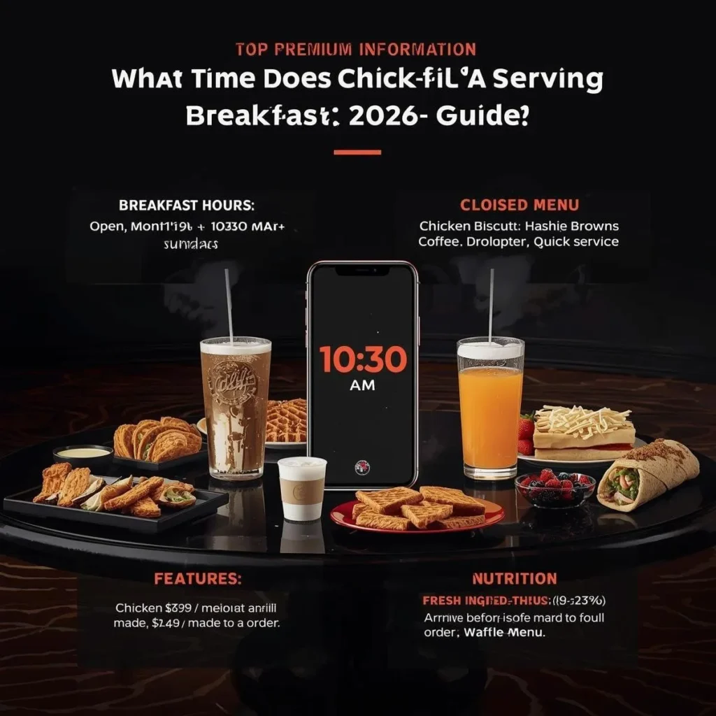 What Time Does Chick-fil-A Stop Serving Breakfast