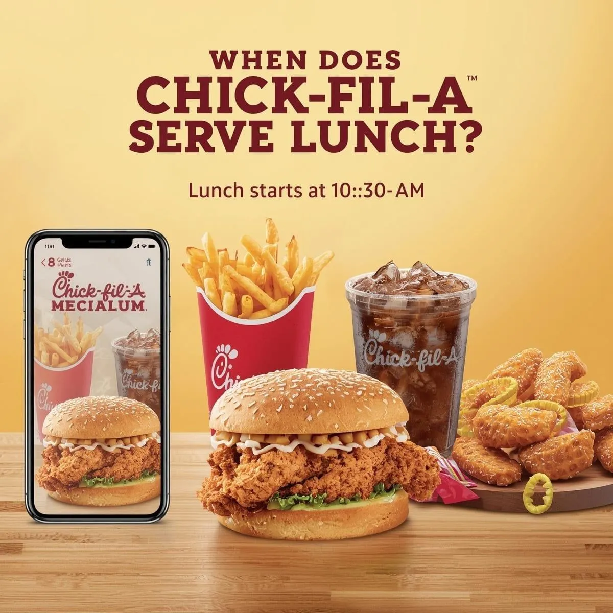 When Does Chick-fil-A Serve Lunch